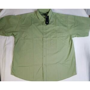 Blue Generation Mens 2XL Short Sleeve Button Down Shirt